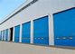 0.2-0.5m/s Opening Speed Industrial Sectional Doors Sandwich Construction Steel