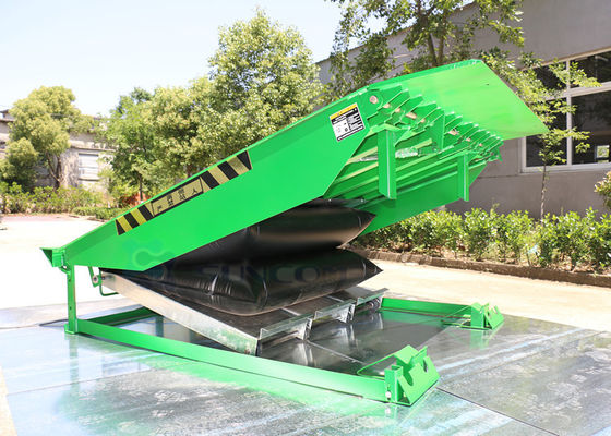 Buiten veilig en duurzaam 25000 lbs capaciteit airbag dock leveler voor laden en lossen