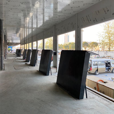 Elektrische verticale hydraulische dockleveler voor magazijnen