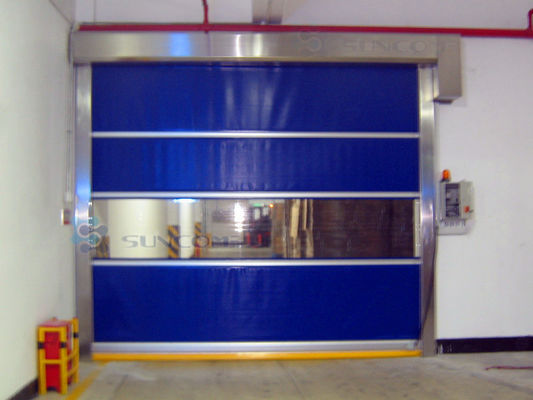 Hoge veiligheid industriële hogesnelheidsdeur met optioneel verlichting