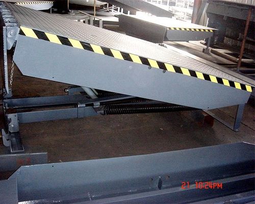 Niet-elektrische industriële mechanische dockplatenniveler voor efficiënt laden