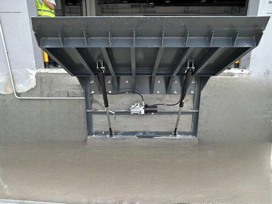 Eenvoudige installatie Elektrische rand van hydraulische Eod Dock Levelers voor magazijn