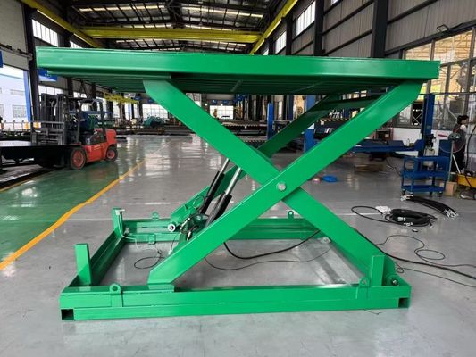 Verstelbaar zwaar uitgevoerde hydraulische schaarliftplatform ontworpen voor laadstabiliteit en veiligheid