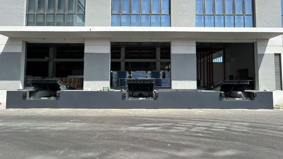 Telescopische hydraulische dock leveler voor industriële opslag