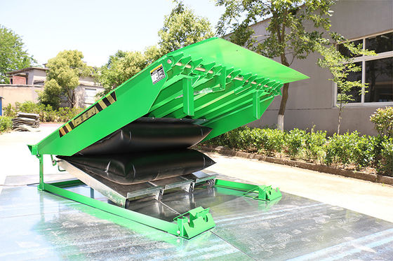 220V elektrische airbag Dock Leveler Airbag Lifting System Op maat gemaakt