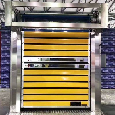 Snel rijdende motor, automatisch roldeurpaneel van twee lagen aluminium