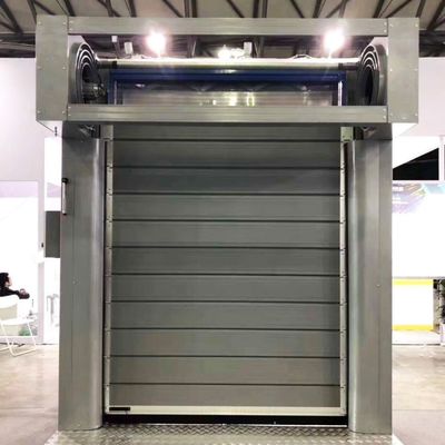 1.0m/s Buiten de industrie High Speed Sectional Security Door Sandwich Panel
