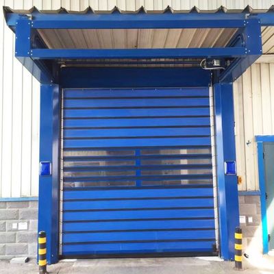 Windbelastingsgebieden Industrieel veiligheidsdeur met standaard gegalvaniseerd stalen deurframe