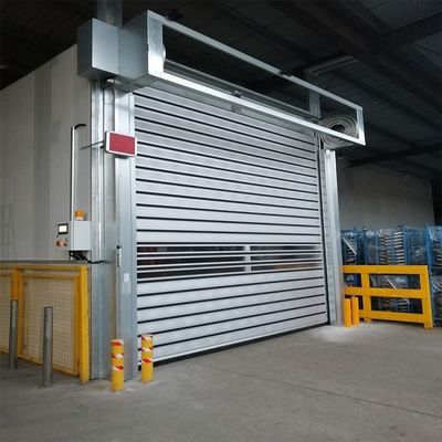 5000 mm * 5000 mm Buiten industriële beveiligingsdeur met AC 380V 3 fase 50HZ