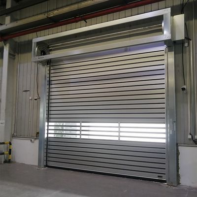 Standaard gegalvaniseerd stalen deurframe industriële beveiliging rolluiken