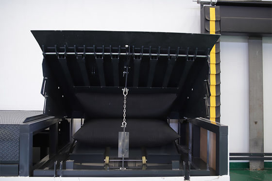 Speciale airbagdockniveler voor het laden en lossen