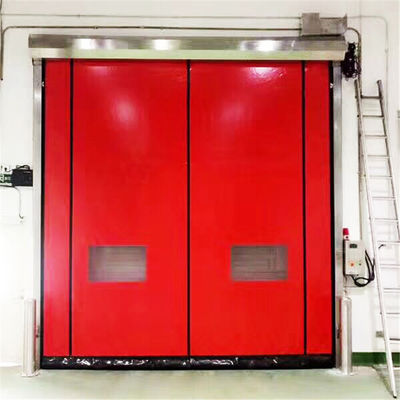 Anti-brand magazijn High Speed Zipper deur 5 Meter Grootte